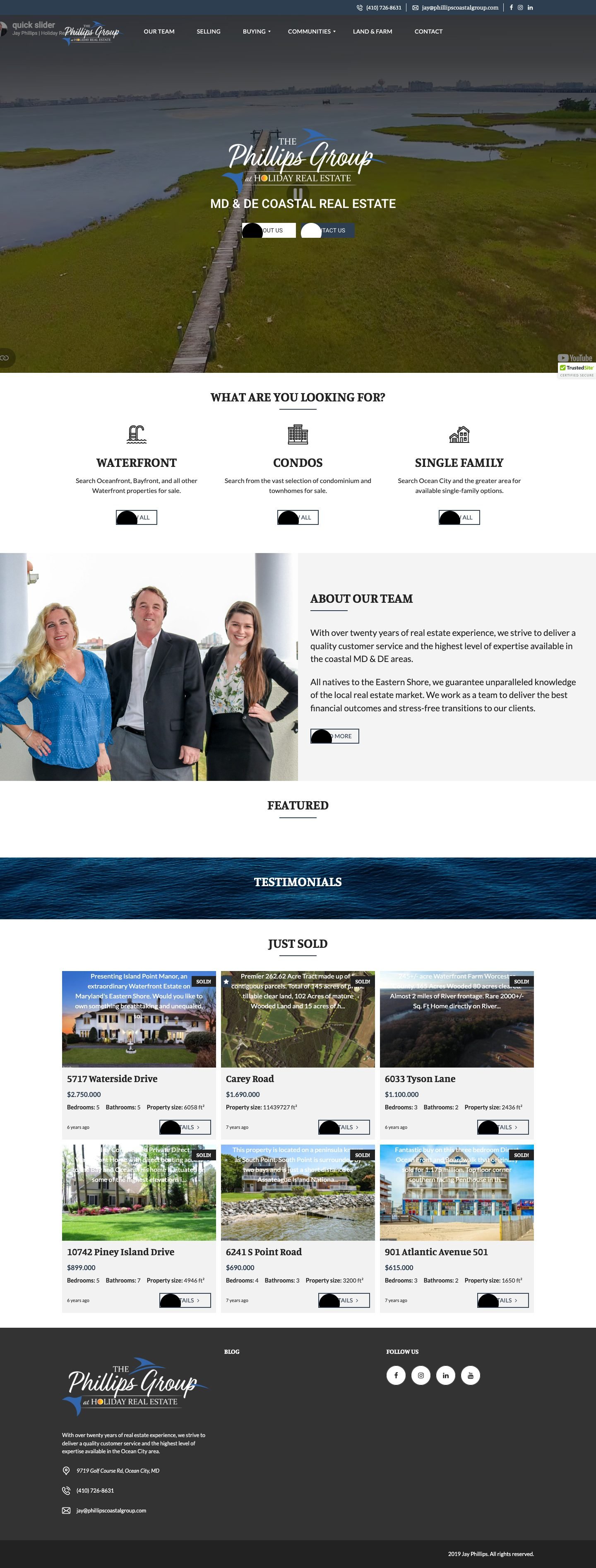 Phillips Group — full site by Shark Digital